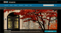 Desktop Screenshot of dhinitiative.org